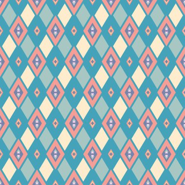 Etnik boho Dikişsiz desen. Soyut vintage süsleme. Vektör