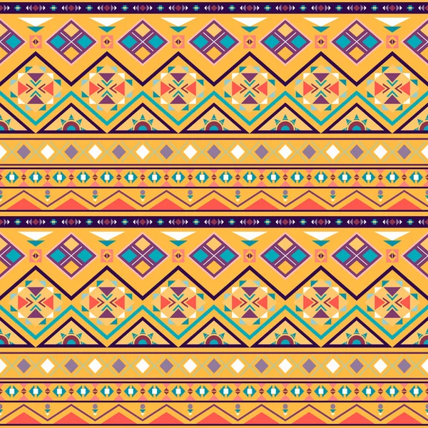 Boho étnico padrões sem costura. Ornamento vintage. Vector illustra — Vetor de Stock