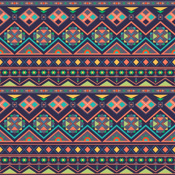 Motifs sans couture boho ethnique. Ornement vintage. Illustrtra vectoriel — Image vectorielle