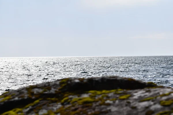 Jezero Superior Mechový Kámen — Stock fotografie