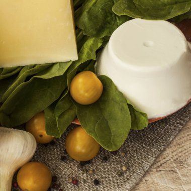 Ispanak, ricotta parmesan portre