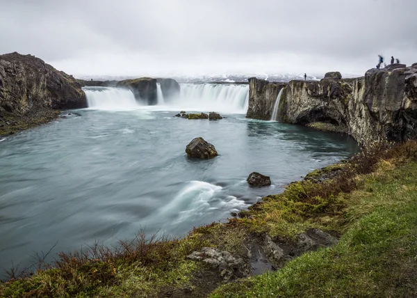 Godafoss-vízesés, Izland — Stock Fotó