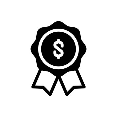 Web veya mobil uygulama için en iyi fiyat katı ikon vektör tasarımı