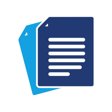 belge renkli simge vektör tasarımı web veya mobil uygulama için iyi