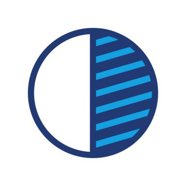 kontrast renkli simge vektör tasarımı web ya da mobil uygulama için iyi