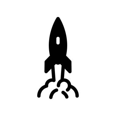 Katı simge vektör tasarımı web ya da mobil uygulama için uygun