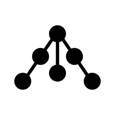 sınıflandırma katı simge vektör tasarımı web ya da mobil uygulama için iyi