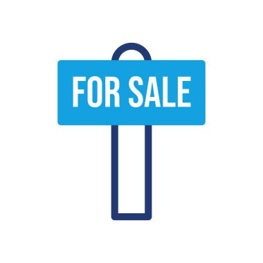 Satış tahtası renkli simge vektör tasarımı için web veya mobil uygulama için uygun