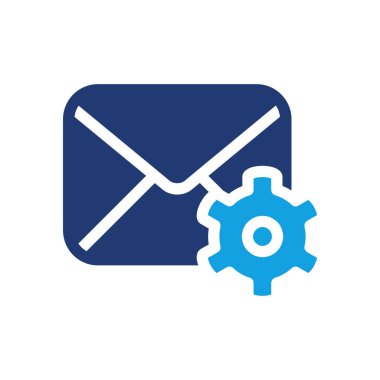 e- posta yönetimi renkli ikon vektör tasarımı web ya da mobil uygulama için iyi