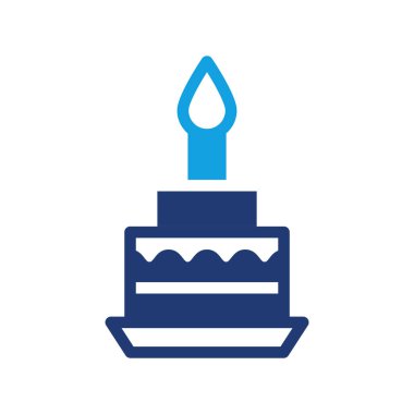 düğün pastası renkli ikon vektör tasarımı web ya da mobil uygulama için iyi