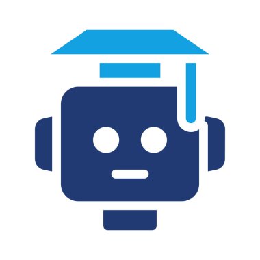 makine renkli simge vektör tasarımını öğrenmek web veya mobil uygulama için iyidir