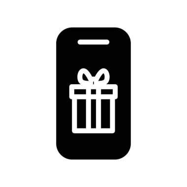 Ödül uygulaması katı simge vektör tasarımı web veya mobil uygulama için iyi