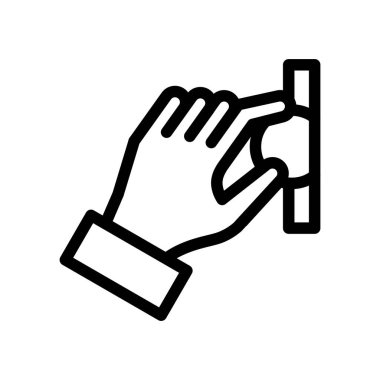 Yazı tipi simge vektör tasarımı web veya mobil uygulama için uygundur