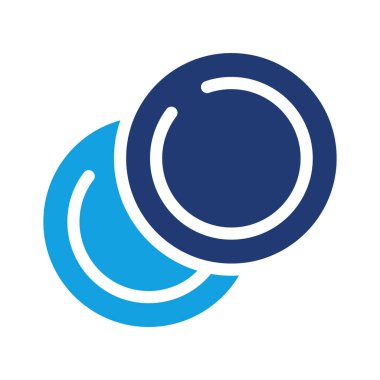 yuvarlak çay poşeti renkli ikon vektör tasarımı web veya mobil uygulama için iyi