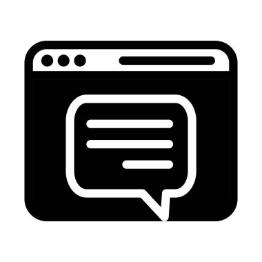 Katı simge vektör tasarımı web veya mobil uygulama için iyi açılır