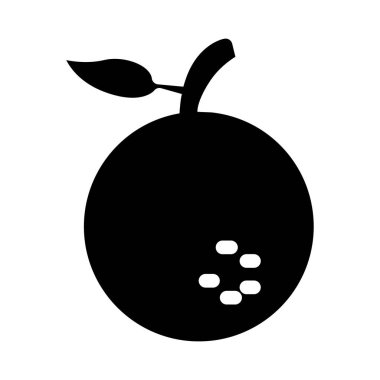 melon solid icon vector design good for web or mobile app