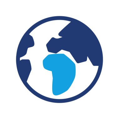 africa continent colored icon vector design good for web or mobile app