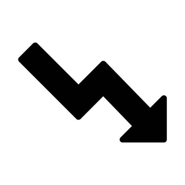 Csökkenti Szilárd Ikon Vektor Tervezés Web Vagy Mobil Alkalmazás