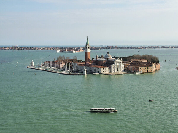 Venezia. View of St. George Island.