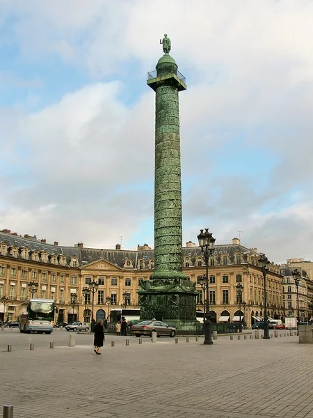 Place vendome w Paryżu — Zdjęcie stockowe