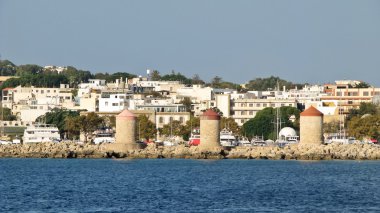 Üç yel değirmeni-Rodos sembolü