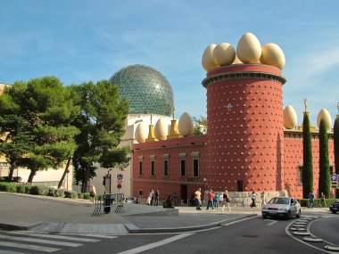 Figueres, Ispanya-17 Ekim 2013-ev sineması Dali