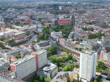 Berlin 'in panoramik manzarası
