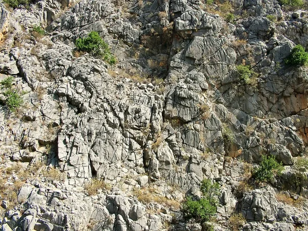 Rochers Mur Dans Canyon Goynuk Turquie — Photo