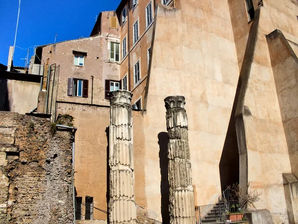 Zona Largo Torre Argentina Roma Italia Lugar Donde Cayo Julio —  Fotos de Stock