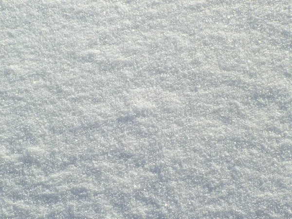 Superfície Neve Deriva Uma Manhã Ensolarada — Fotografia de Stock