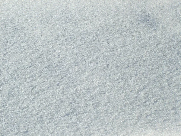 Povrch Sněhu Vznáší Slunečného Rána — Stock fotografie
