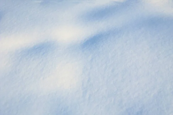雪中的阴影和花纹纹理 — 图库照片