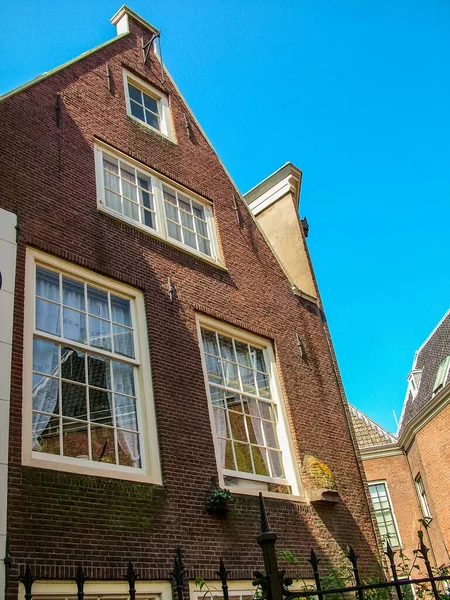 Old Brick House Amsterdam Netherlands — Stock Photo, Image