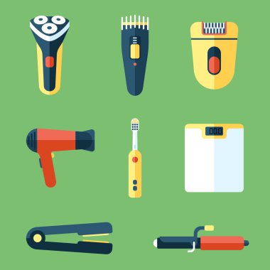 Kişisel bakım aletleri, düz stil