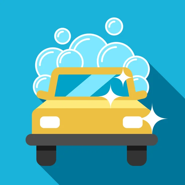 Car wash icon — Stockvector