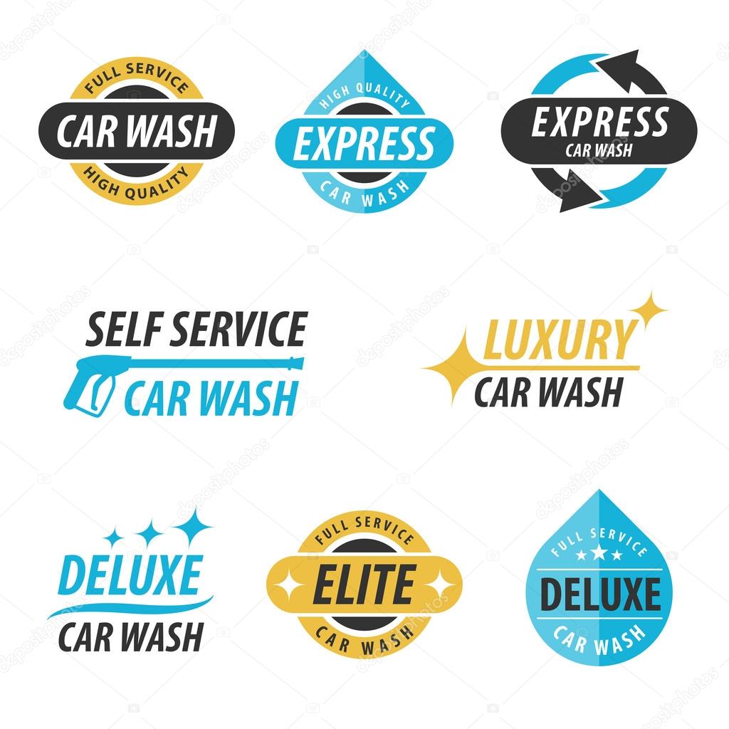 Car wash logo