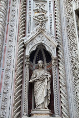 Floransa ayrıntı Katedrali. İtalya