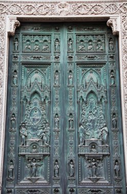 Floransa ayrıntı Katedrali. İtalya