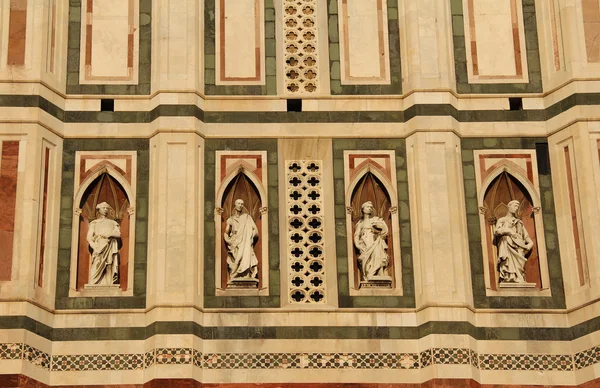 Katedrála v Florencie detailů. Itálie — Stock fotografie