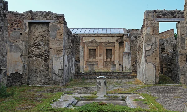 Die Ruinen der antiken Stadt Pompeji, Italien — Stockfoto