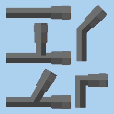 Boruları sıhhi tesisat simgeler