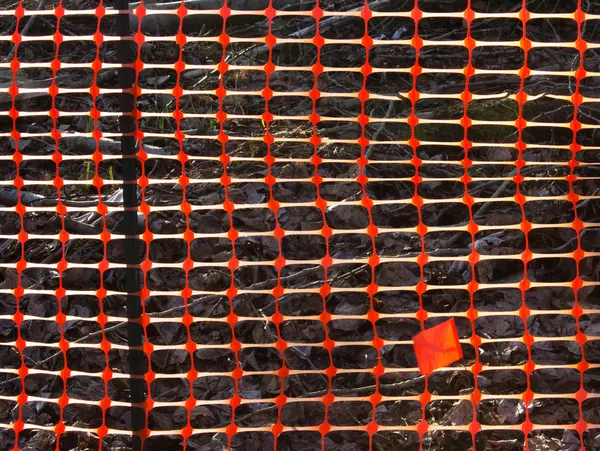 Bölüm Plastik turuncu güvenlik çit