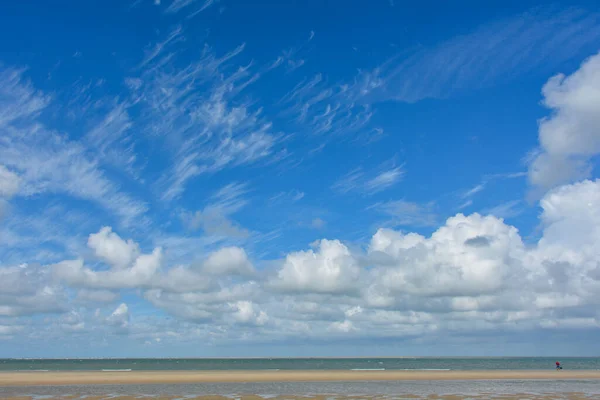 Beach Sea Clouds Blue Sky Royalty Free Stock Images