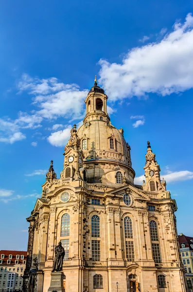 Kerk van Onze Lieve Vrouw in Dresden — Stockfoto