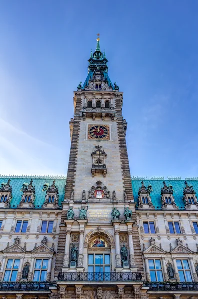 Ayuntamiento de Hamburgo — Foto de Stock