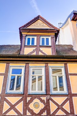  Aschaffenburg yarı ahşap evde