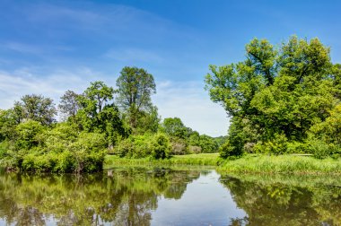 Muskau Park üst Lusatia içinde
