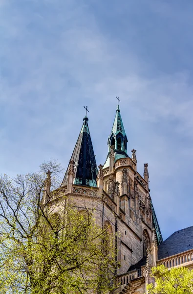 La catedral católica de Erfurt — Foto de Stock