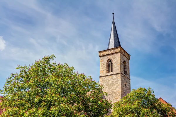 Saint Giles kyrka i Erfurt — Stockfoto