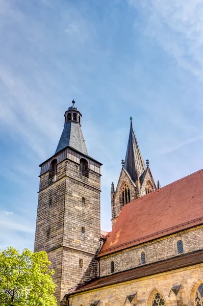 Kaufmannskirche i Erfurt — Stockfoto